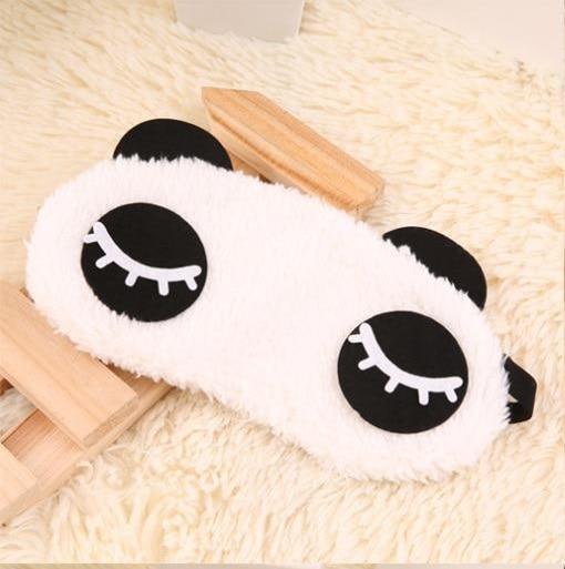 Panda Snooze Mask – Adorable Comfort for Naps & Travel