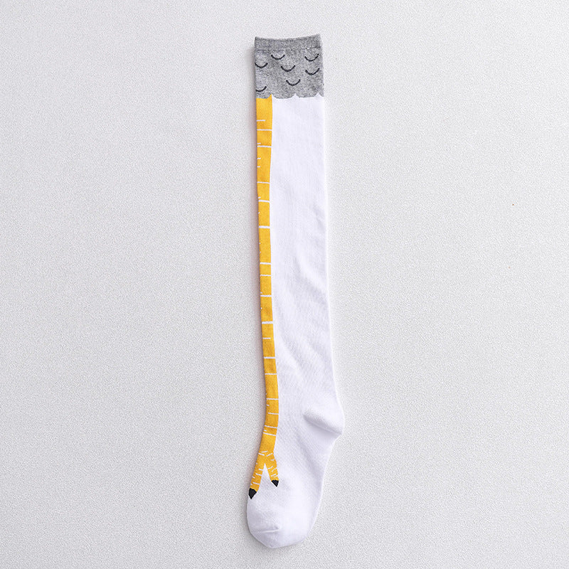 Chicken Leg Socks – Hilarious Over-the-Knee Ostrich Claw Design