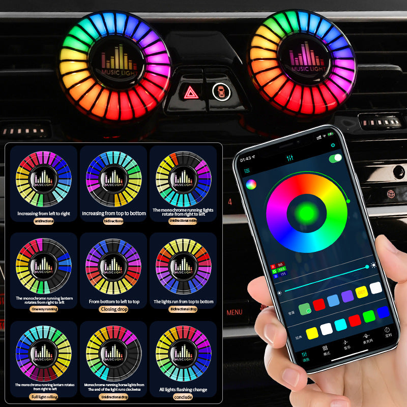 GlowRide Voice-Controlled Car Aromatherapy Light