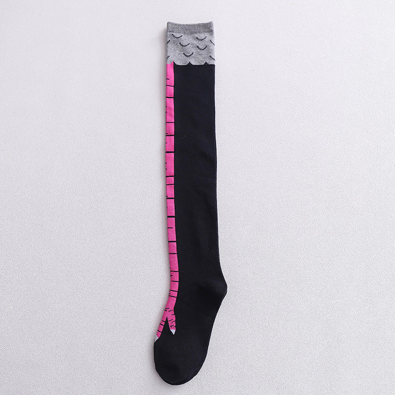 Chicken Leg Socks – Hilarious Over-the-Knee Ostrich Claw Design