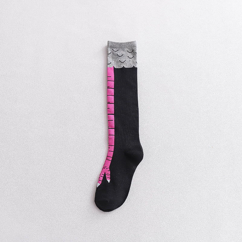 Chicken Leg Socks – Hilarious Over-the-Knee Ostrich Claw Design