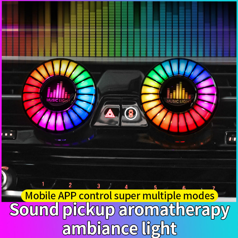 GlowRide Voice-Controlled Car Aromatherapy Light