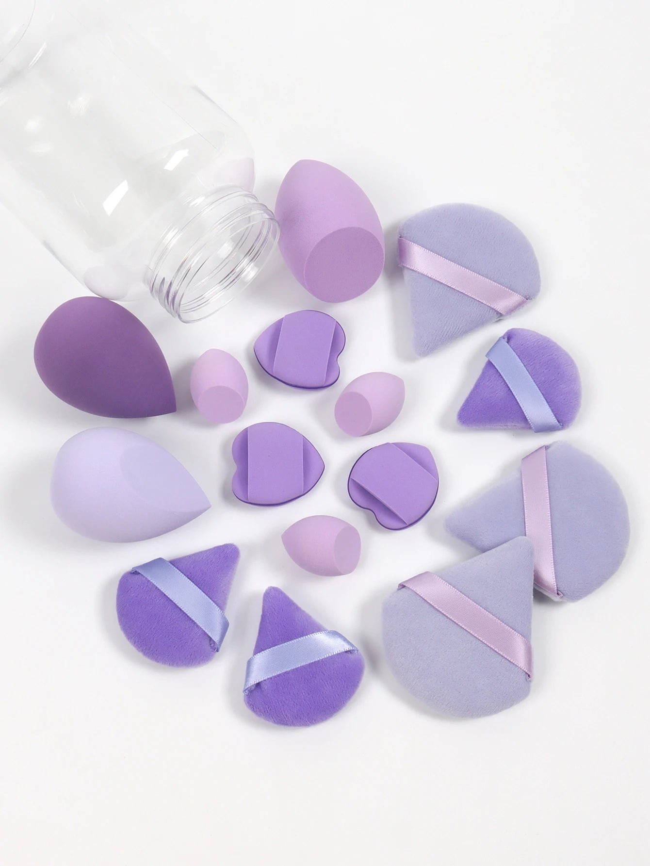 15-Piece Cosmetic Puff Set