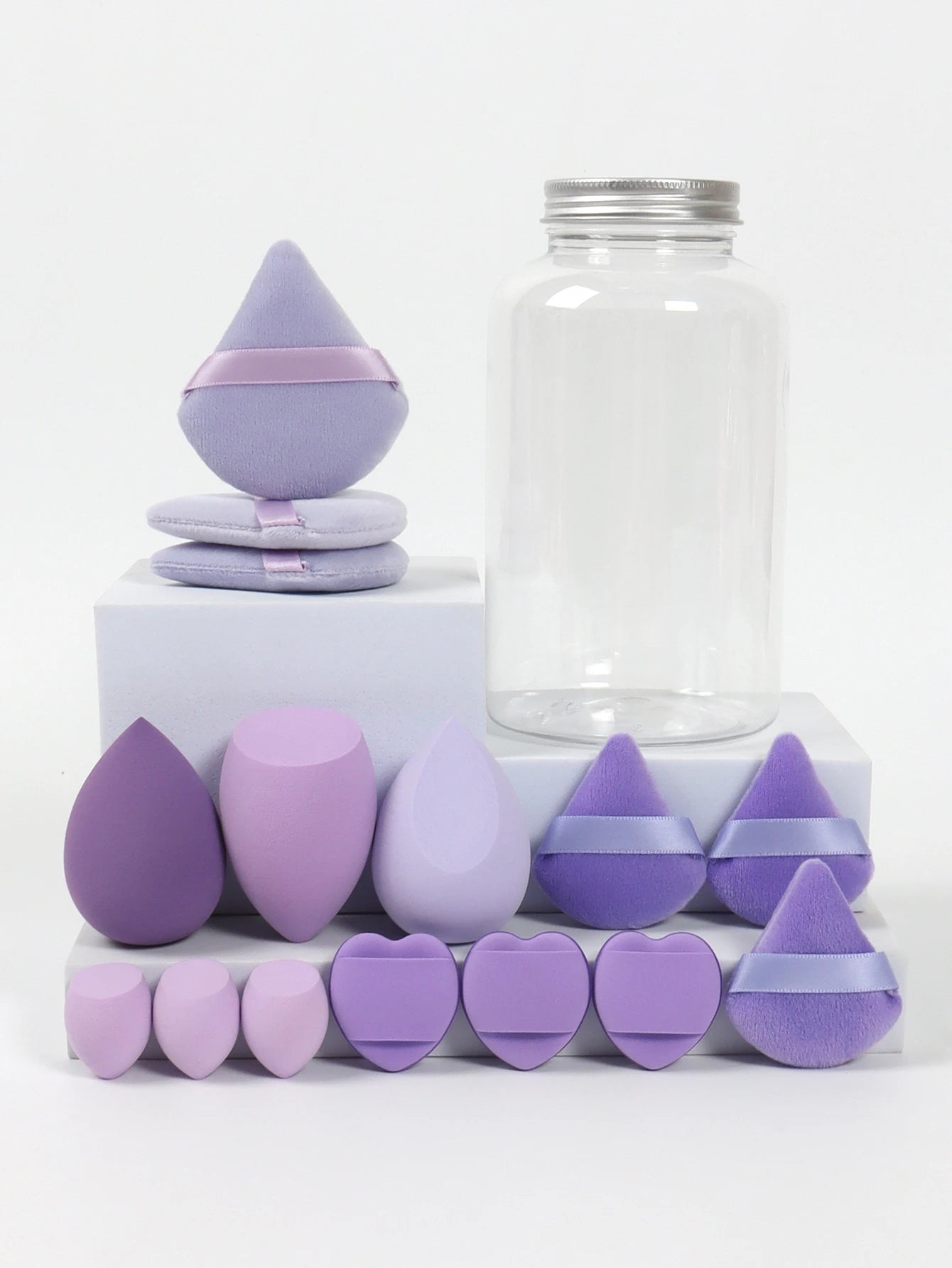 15-Piece Cosmetic Puff Set