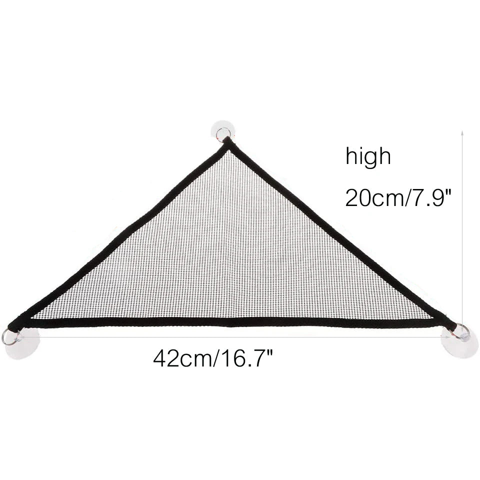 2Pcs Bearded Dragon Lizard Hammock - Breathable Mesh Geckos Hammock Reptile Hammock, Suitable for Lguanas, Axolotls, Anoles, Gec