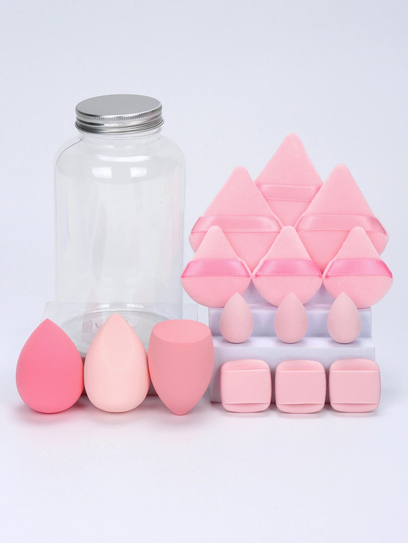 15-Piece Cosmetic Puff Set