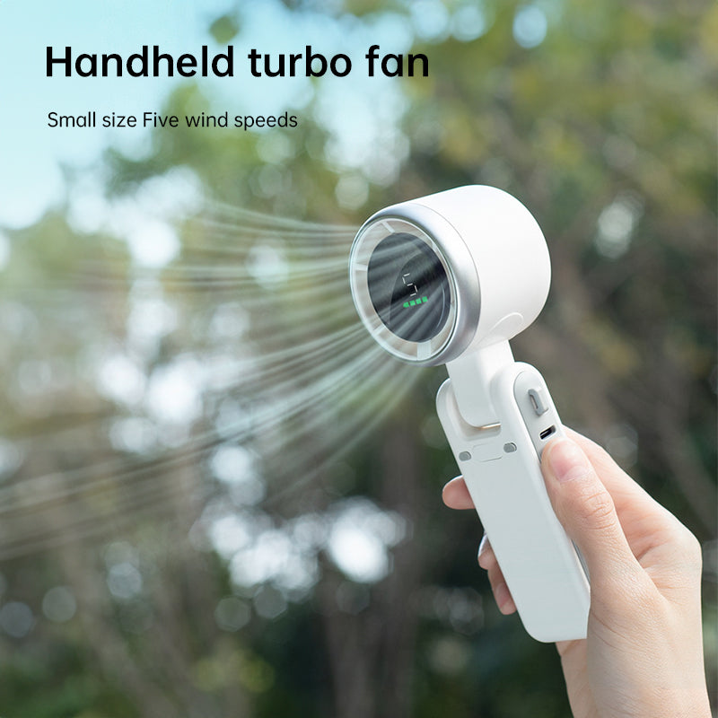 Breeze Buddy™ – Foldable Rechargeable Mini Fan