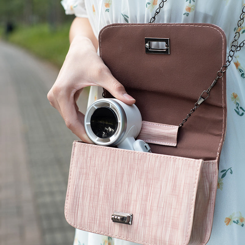 Breeze Buddy™ – Foldable Rechargeable Mini Fan