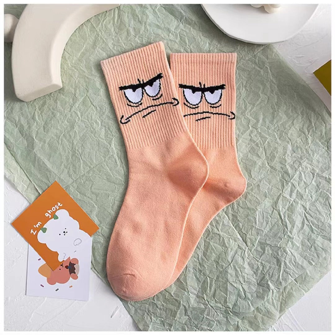 SpongeBob SquarePants Cartoon Long Socks – Colorful Socks