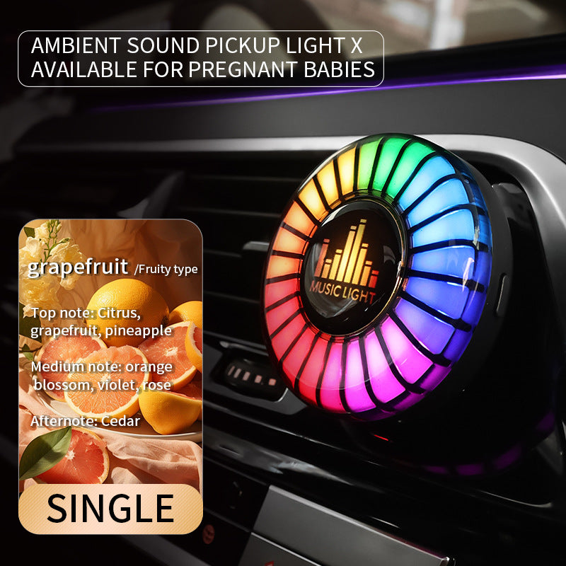 GlowRide Voice-Controlled Car Aromatherapy Light