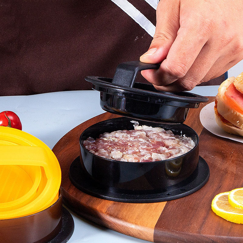 3-in-1 Patty Press for Perfect Homemade Burgers