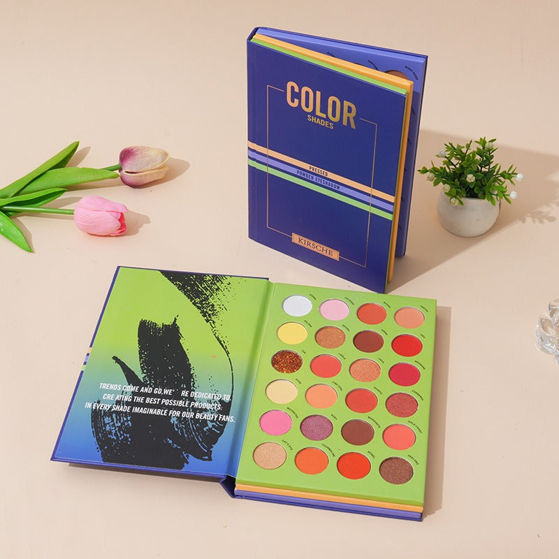 72-Color Eyeshadow Palette – Bold Pigments, Glitter & Matte Shades