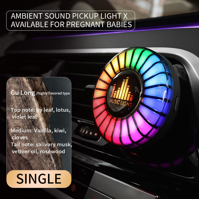 GlowRide Voice-Controlled Car Aromatherapy Light