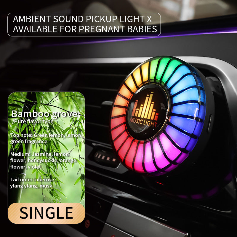 GlowRide Voice-Controlled Car Aromatherapy Light
