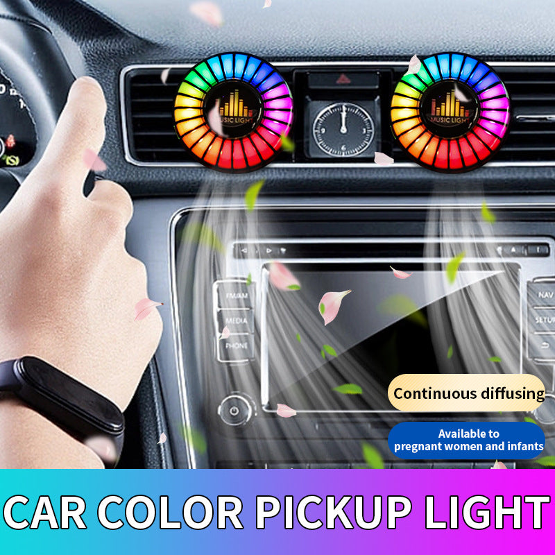 GlowRide Voice-Controlled Car Aromatherapy Light
