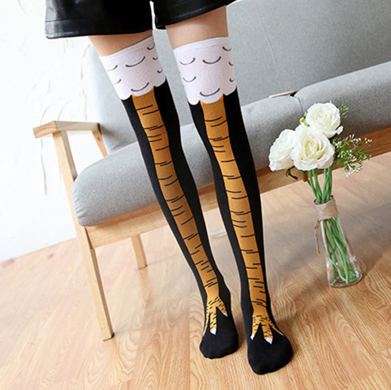 Chicken Leg Socks – Hilarious Over-the-Knee Ostrich Claw Design