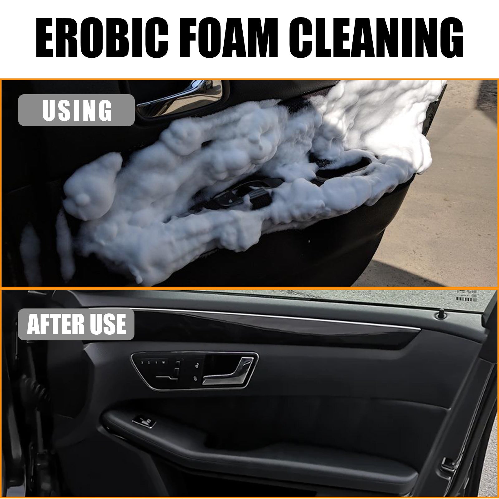 Waterless Car Foam Cleaner