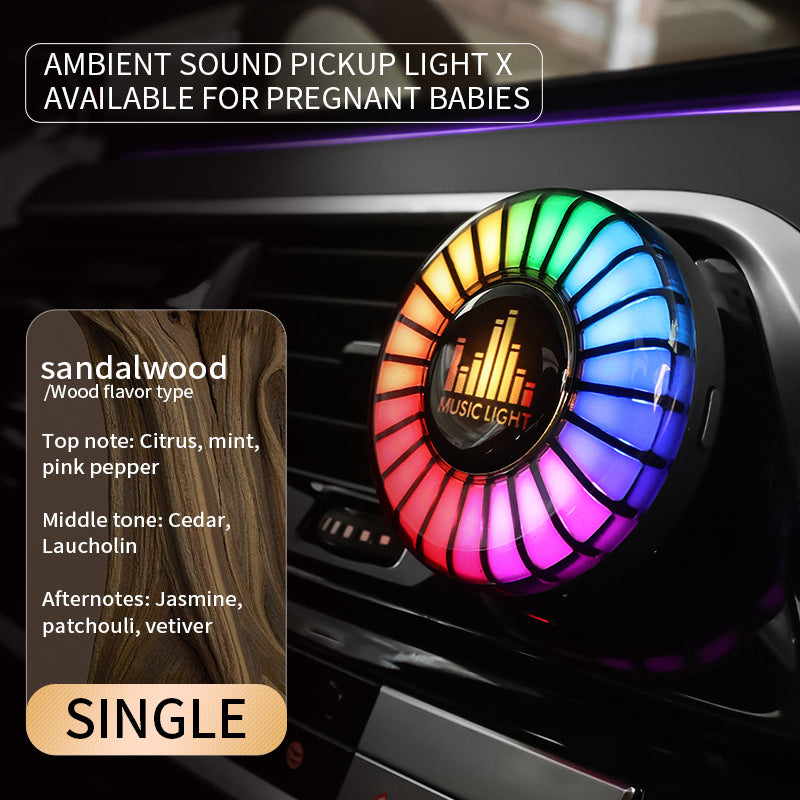 GlowRide Voice-Controlled Car Aromatherapy Light