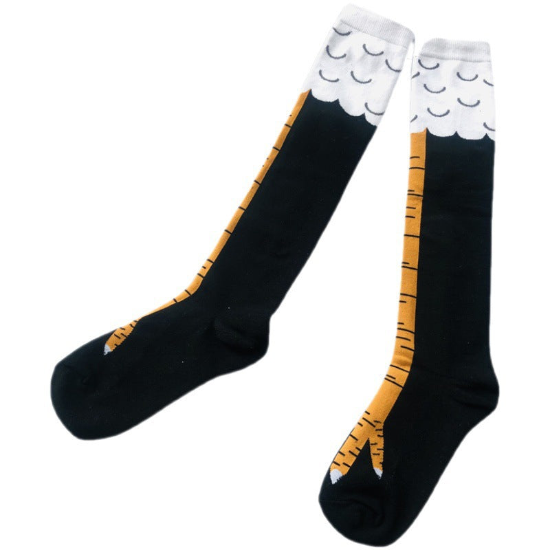 Chicken Leg Socks – Hilarious Over-the-Knee Ostrich Claw Design