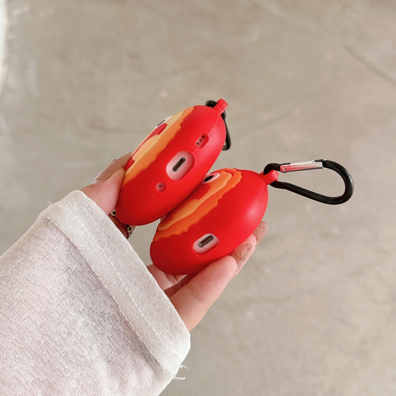 Whimsical Fire Spirit AirPods Case – Soft Shell for Apple AirPods