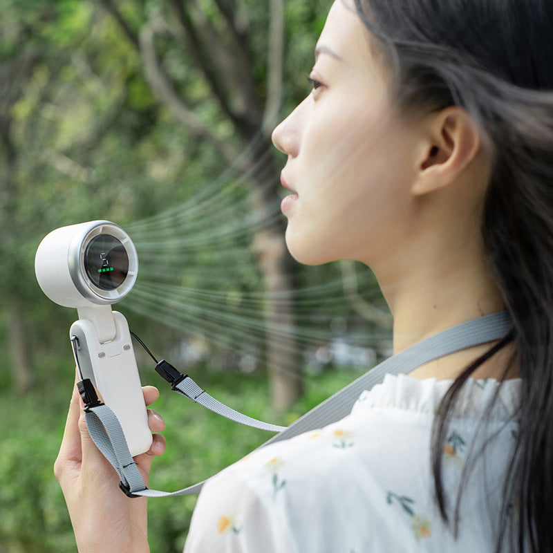 Breeze Buddy™ – Foldable Rechargeable Mini Fan