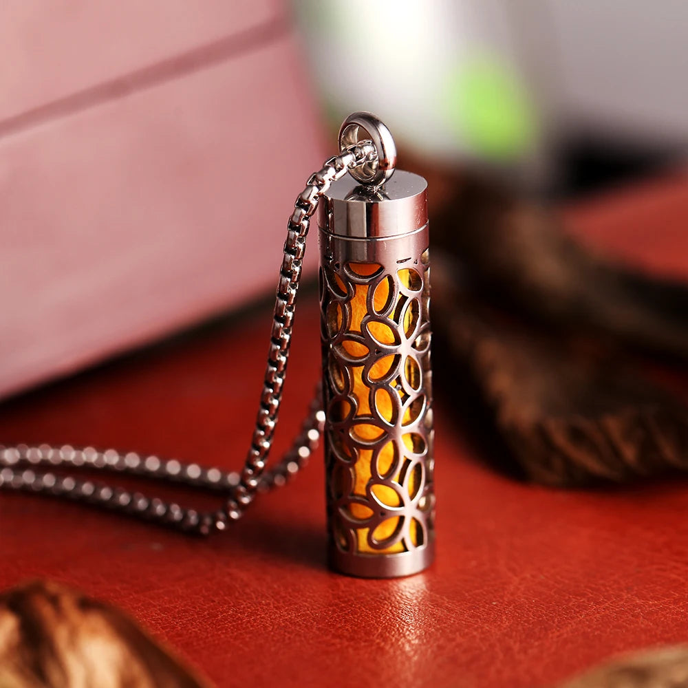 Aromatherapy Locket Necklace