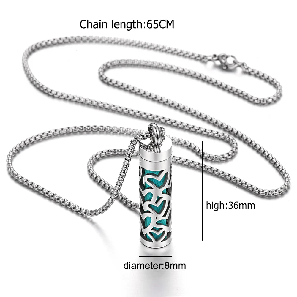 Aromatherapy Locket Necklace