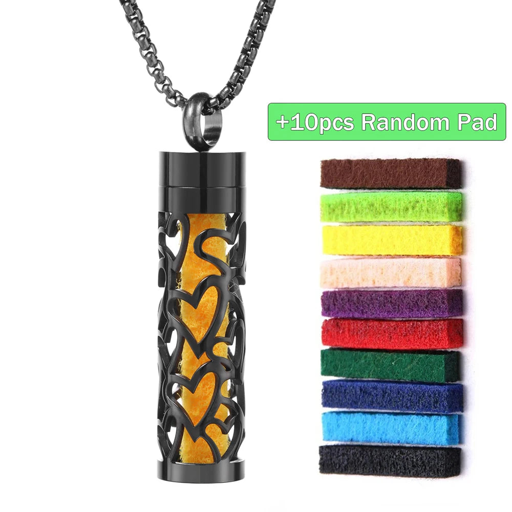 Aromatherapy Locket Necklace