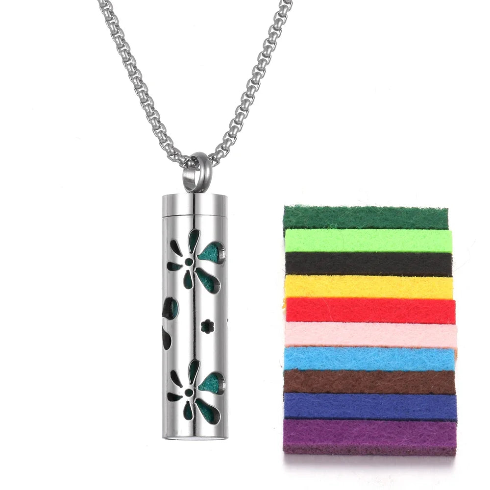 Aromatherapy Locket Necklace