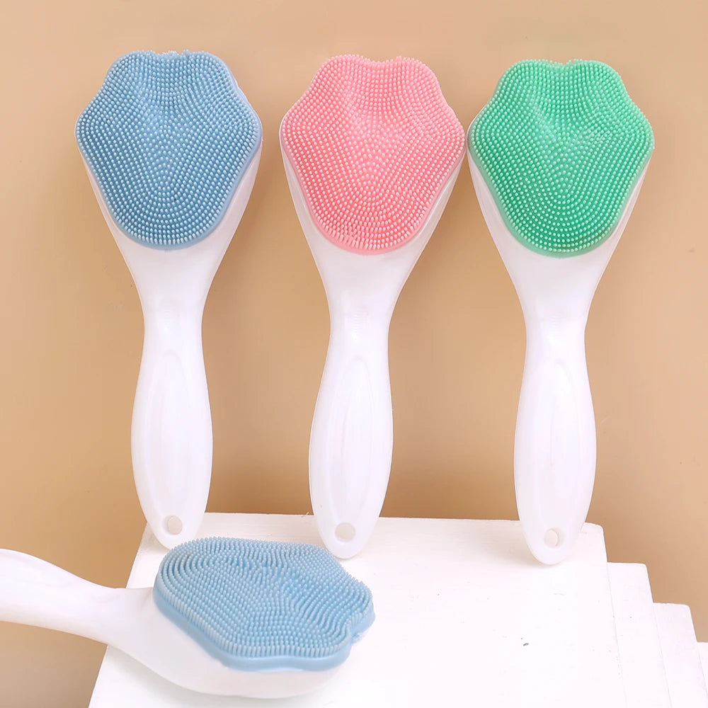 Glow Puff Silicone Scrubber – Soft, Colorful & Deep Cleansing!