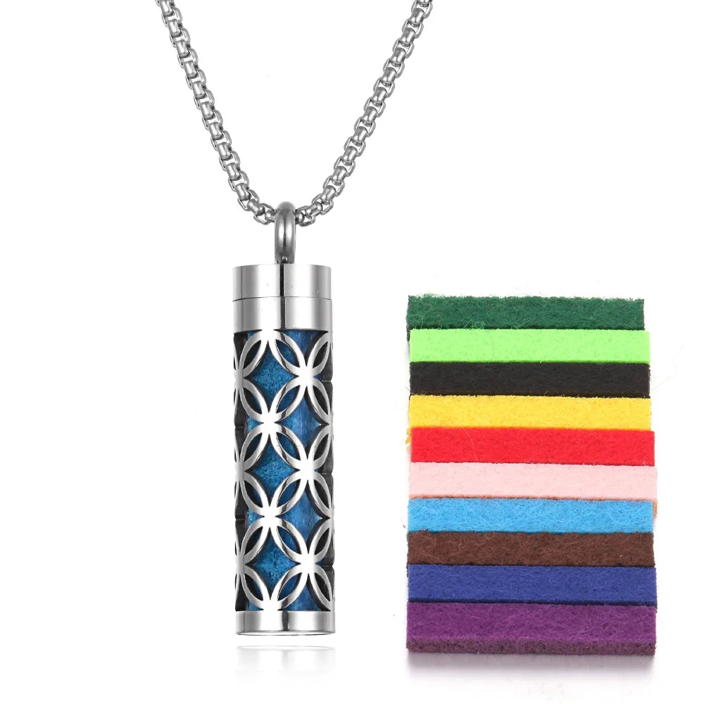Aromatherapy Locket Necklace