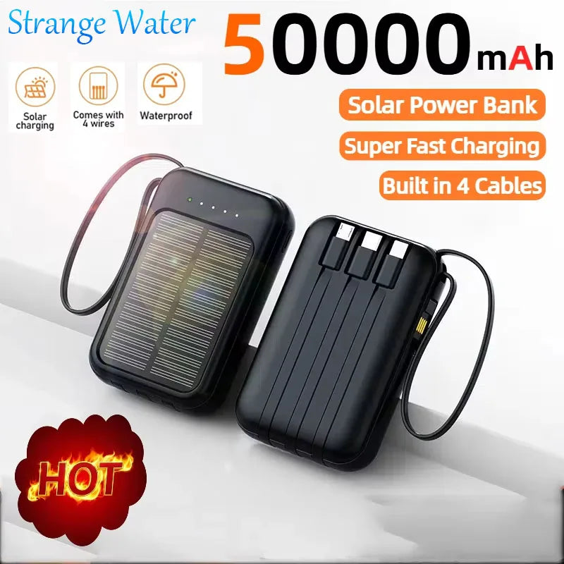 SunCharge Solar Power Bank – Rugged, Ready & Rechargeable