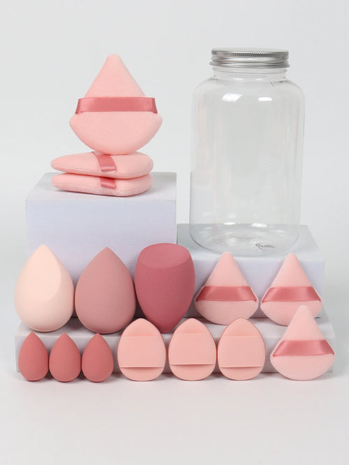 15-Piece Cosmetic Puff Set