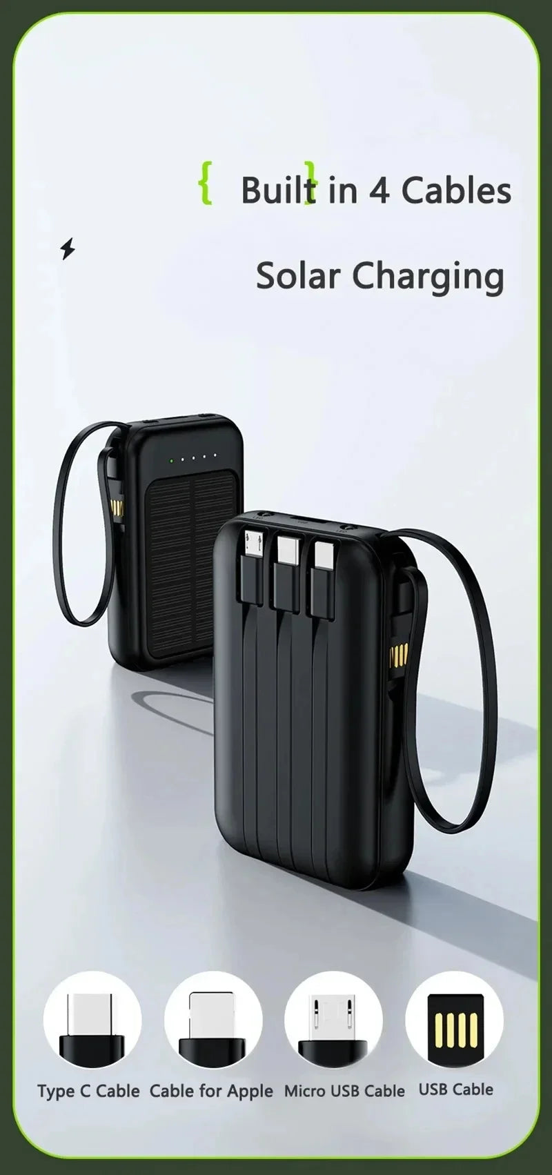 SunCharge Solar Power Bank – Rugged, Ready & Rechargeable