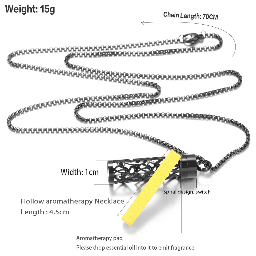 Aromatherapy Locket Necklace