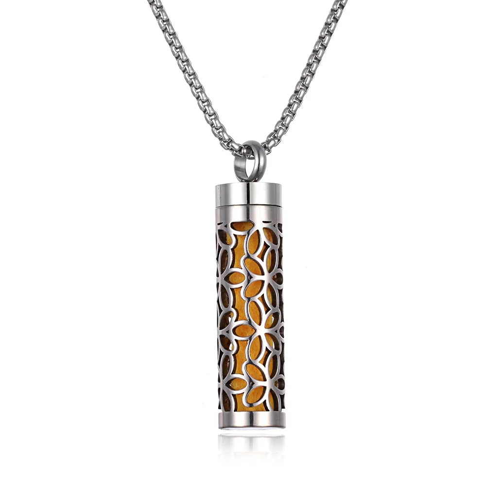 Aromatherapy Locket Necklace