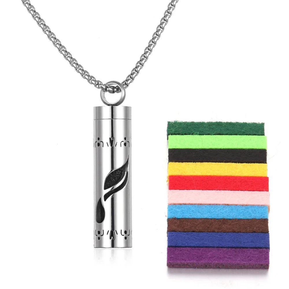 Aromatherapy Locket Necklace