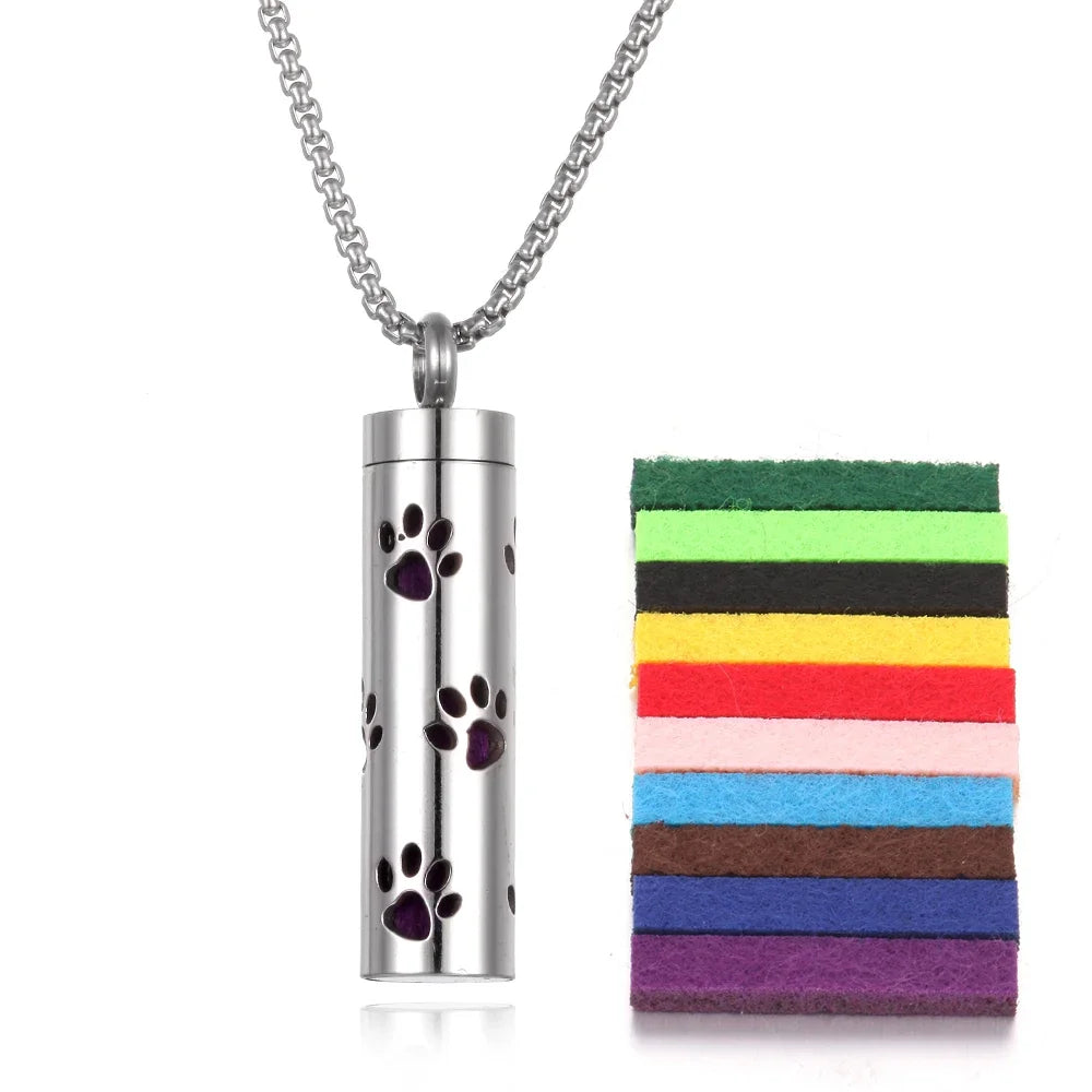 Aromatherapy Locket Necklace