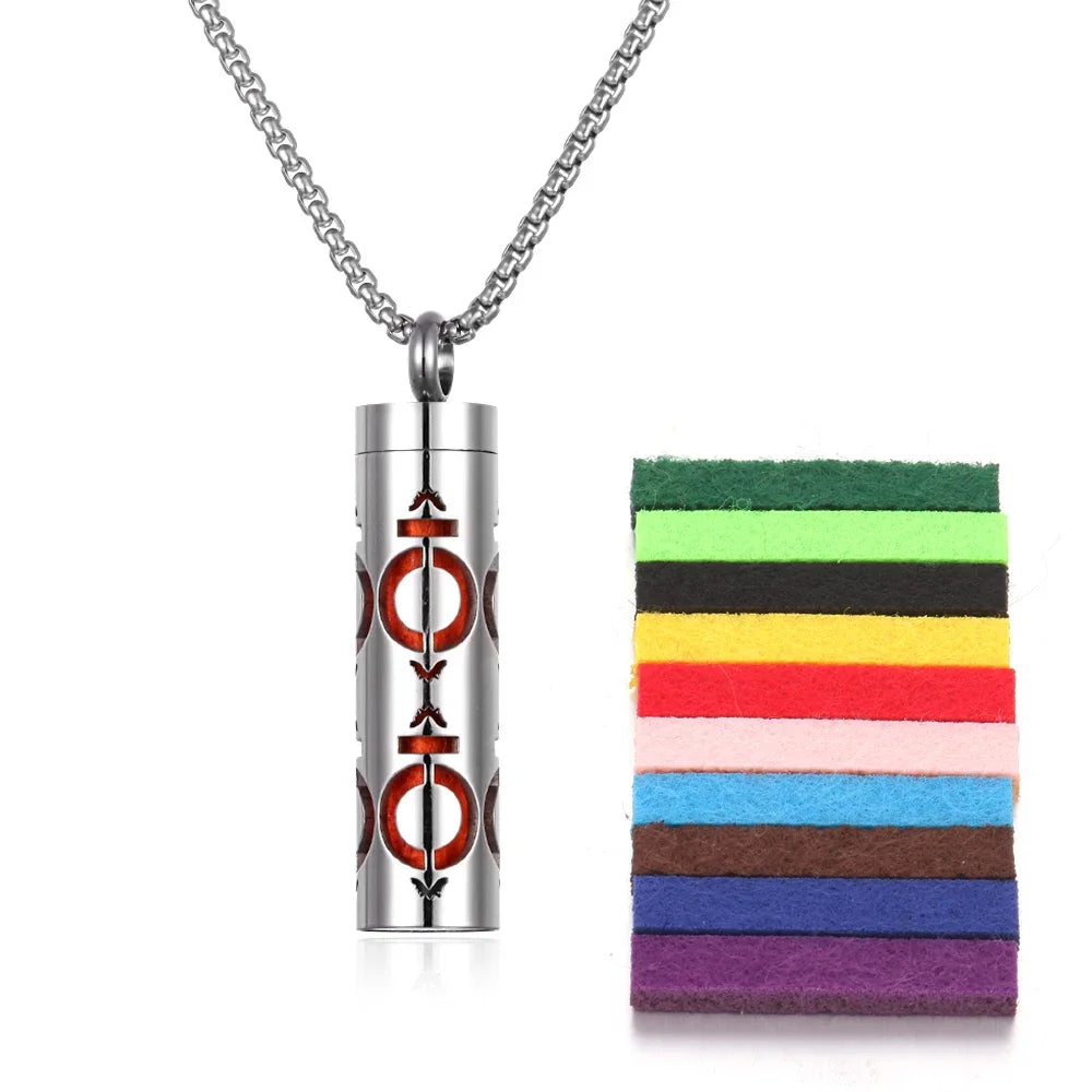 Aromatherapy Locket Necklace