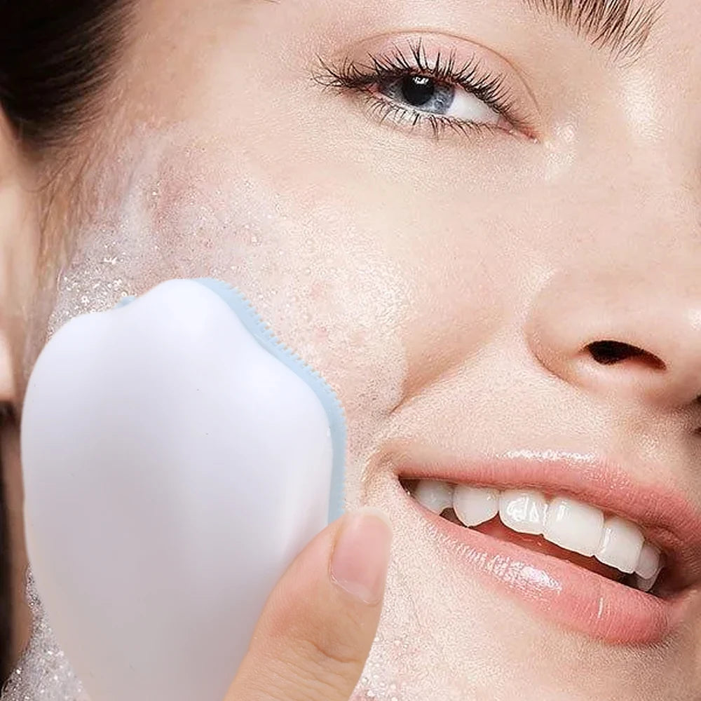 Glow Puff Silicone Scrubber – Soft, Colorful & Deep Cleansing!