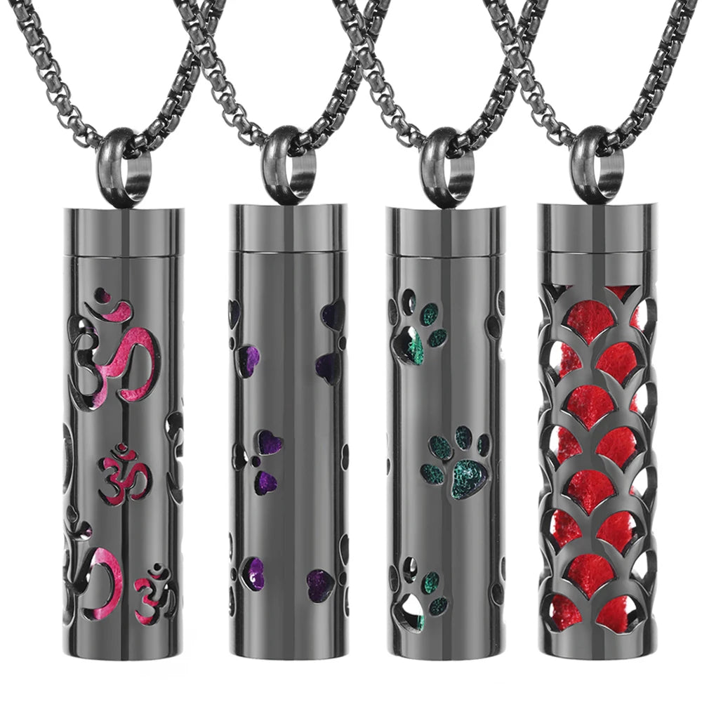 Aromatherapy Locket Necklace