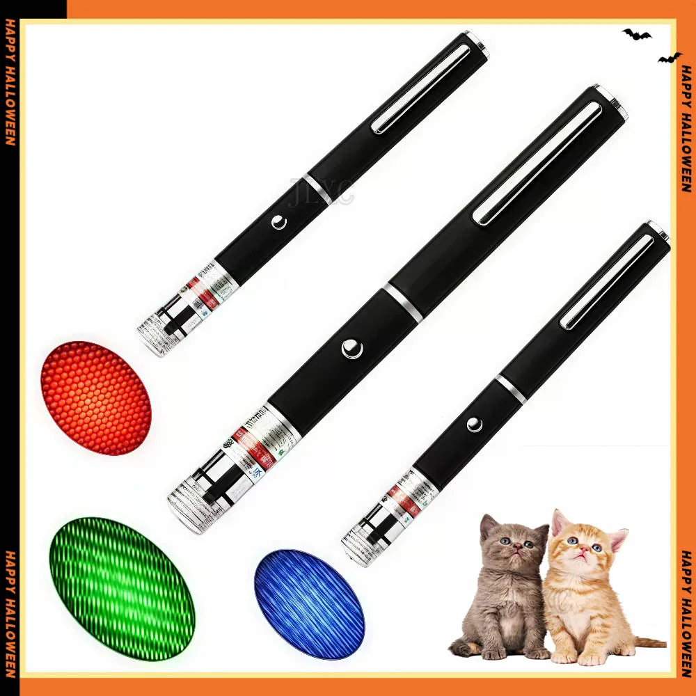 2-in-1 Mini LED Laser Pointer Pet Training Flashlight Scratching Toys for Pets and Cats birthday Gifts