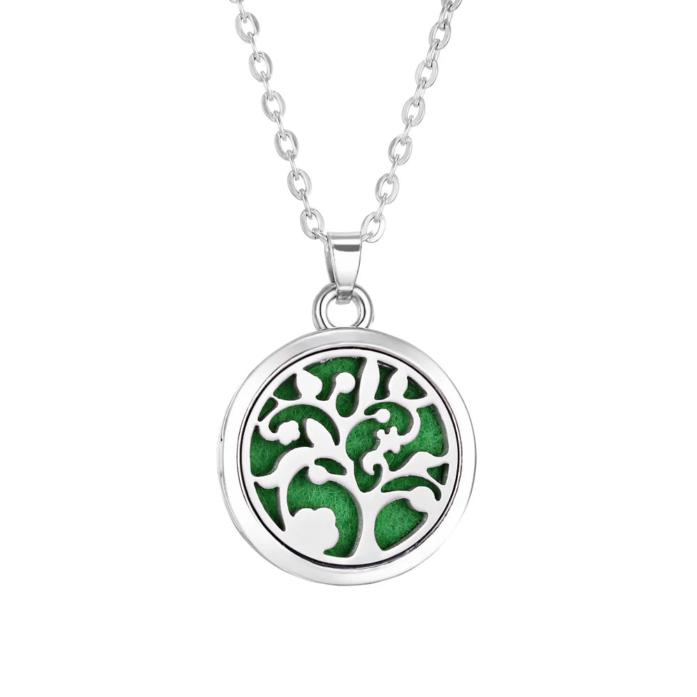 Tree of Life Aromatherapy Necklace