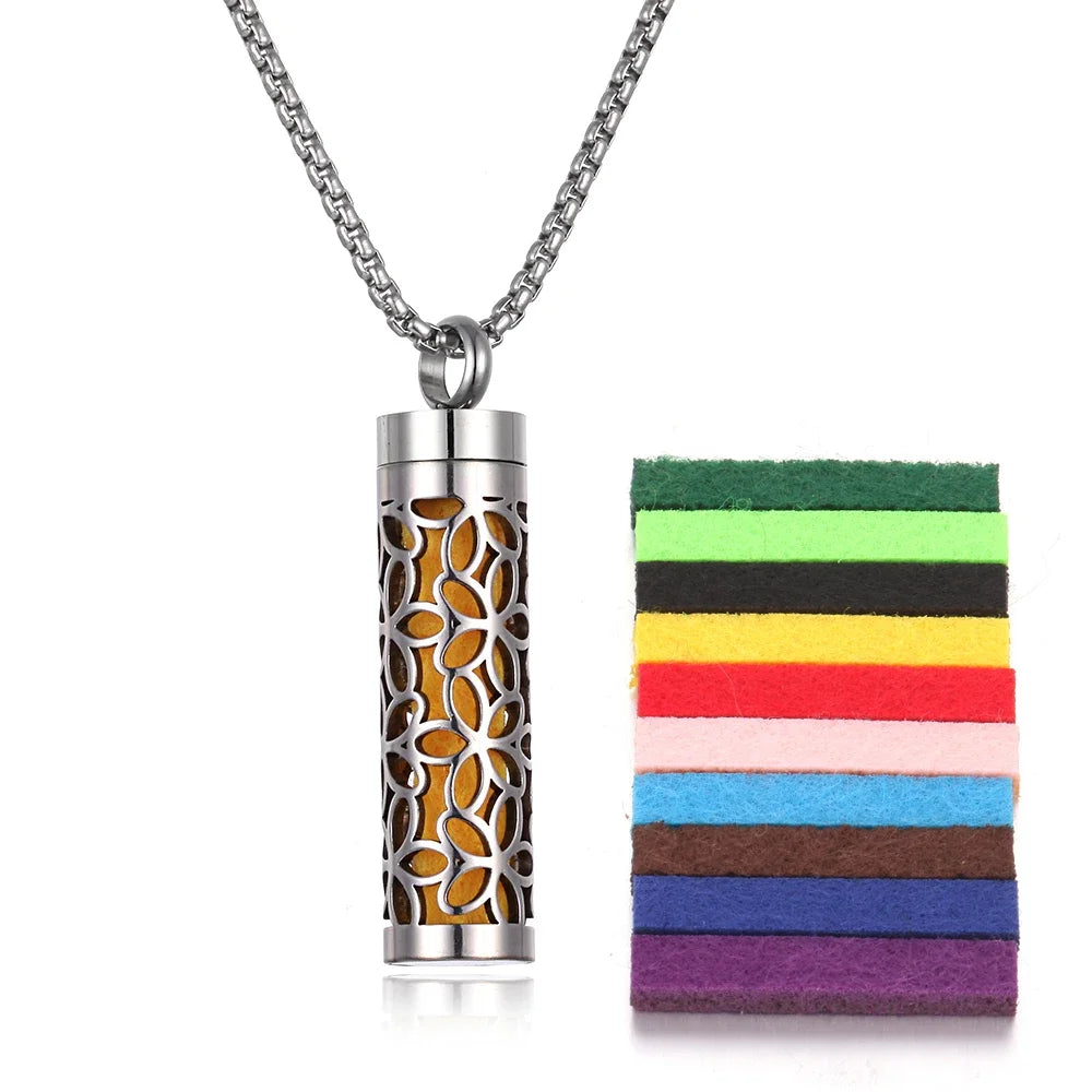 Aromatherapy Locket Necklace
