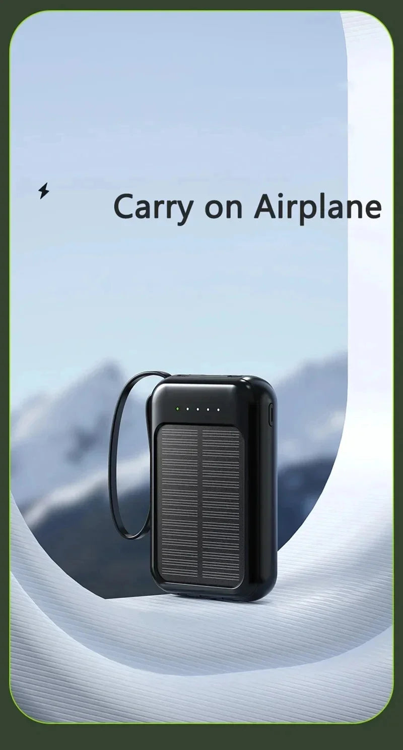 SunCharge Solar Power Bank – Rugged, Ready & Rechargeable