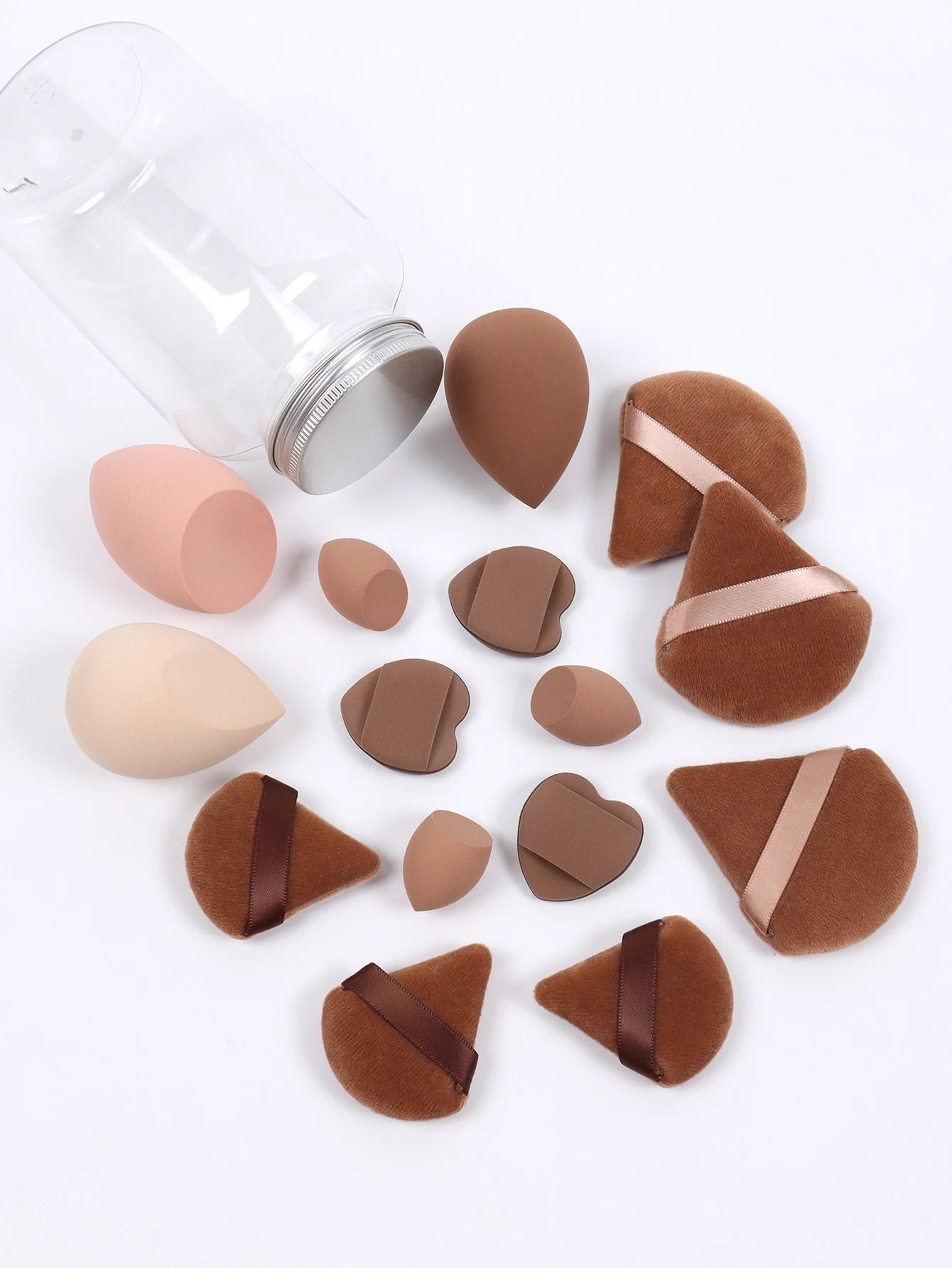 15-Piece Cosmetic Puff Set