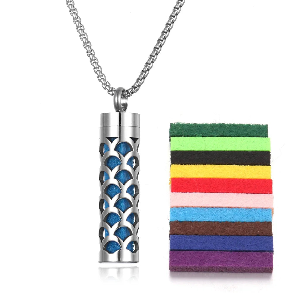 Aromatherapy Locket Necklace