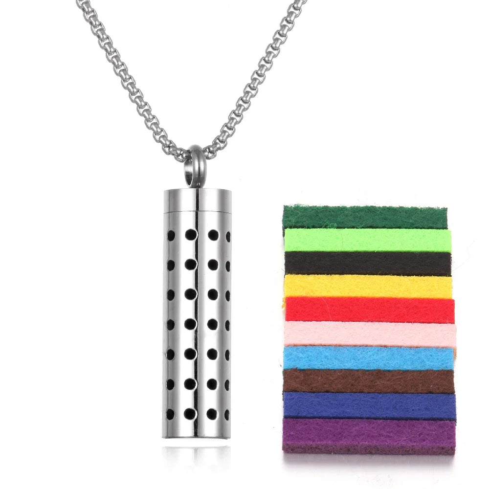Aromatherapy Locket Necklace