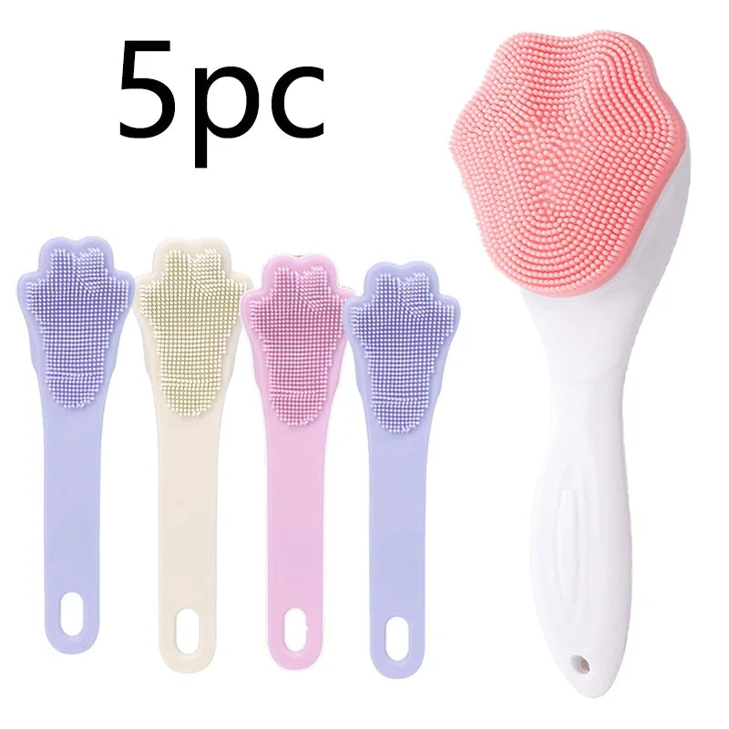 Glow Puff Silicone Scrubber – Soft, Colorful & Deep Cleansing!