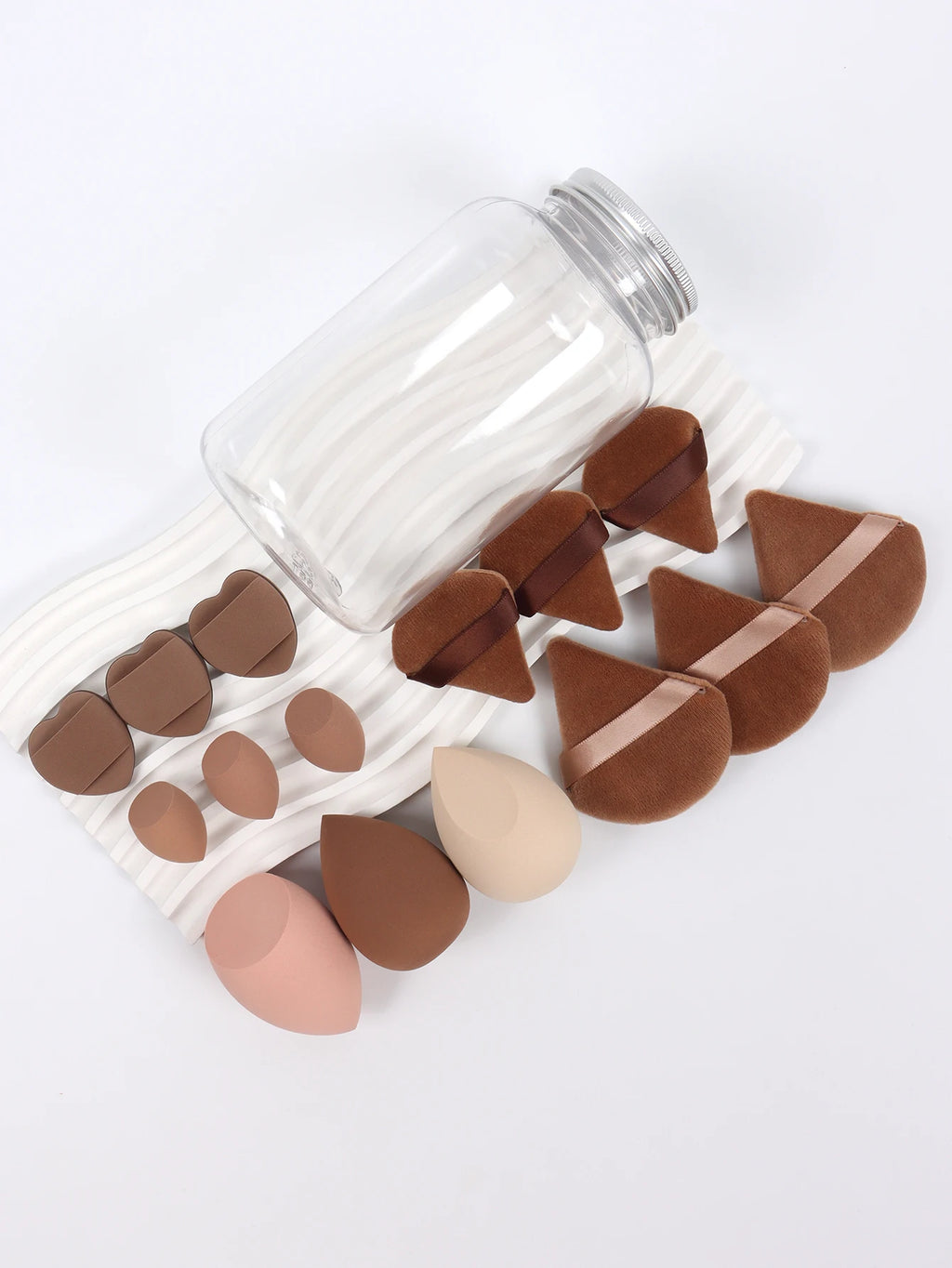 15-Piece Cosmetic Puff Set